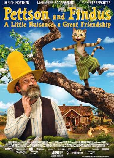 Pettson and Findus: A Little Nuisance, a Great Friendship Poster