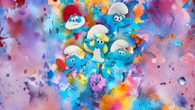 Smurfs Backdrop